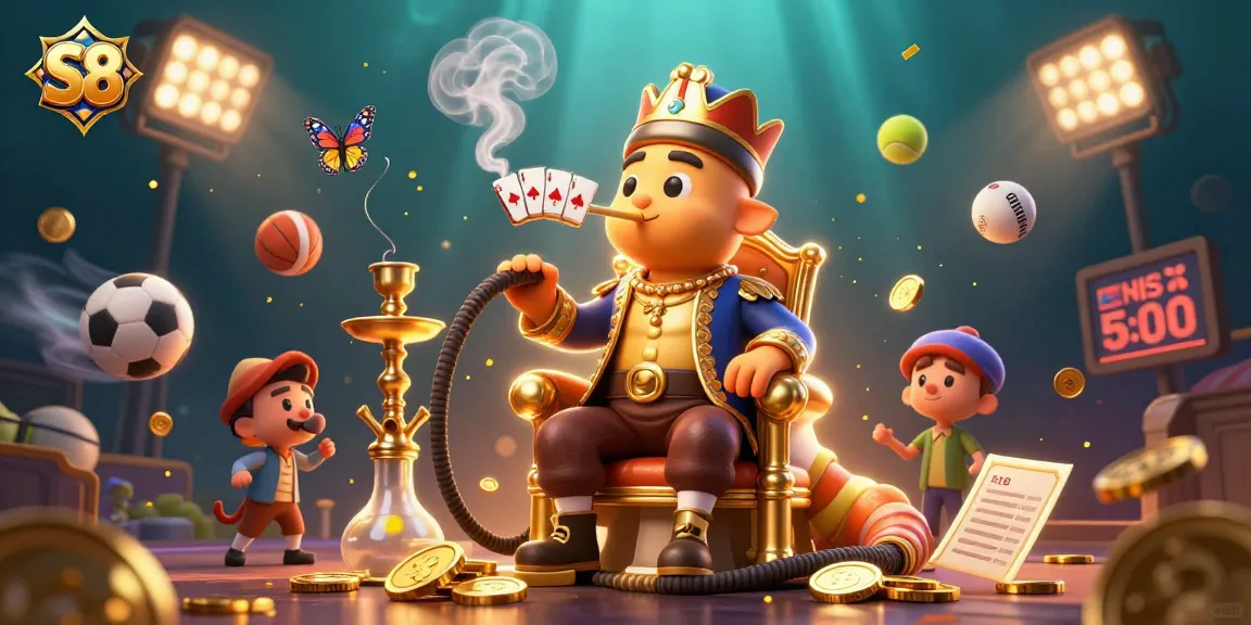 S8 unveils a vibrant online casino fantasy with a caterpillar master and dynamic gaming elements.