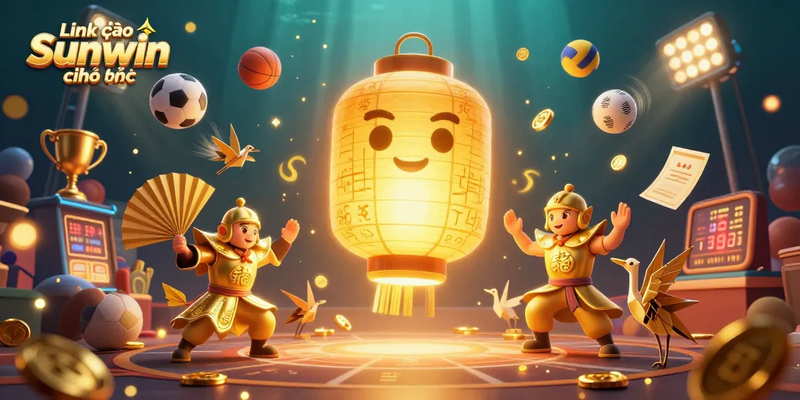 Engage in thrilling gameplay with Link vào Sunwin chính thức showcasing vibrant 3D casino elements.