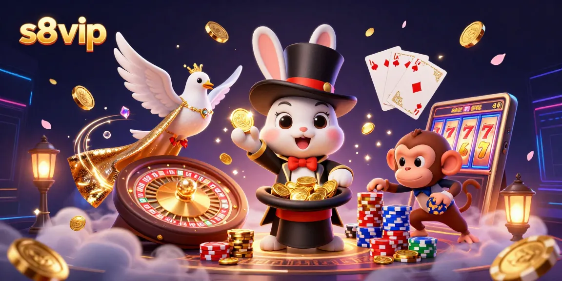 Experience the thrill of s8 vip casino with vibrant characters and dynamic gaming elements.