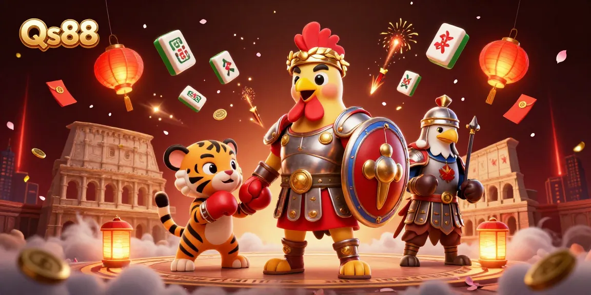 Experience thrilling action at Qs88 with dynamic characters and vibrant gaming elements.