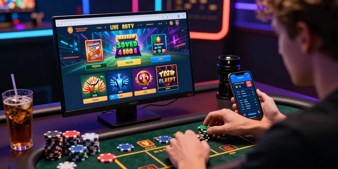 Engaged user betting on 181bet showcasing online gaming excitement in modern setting
